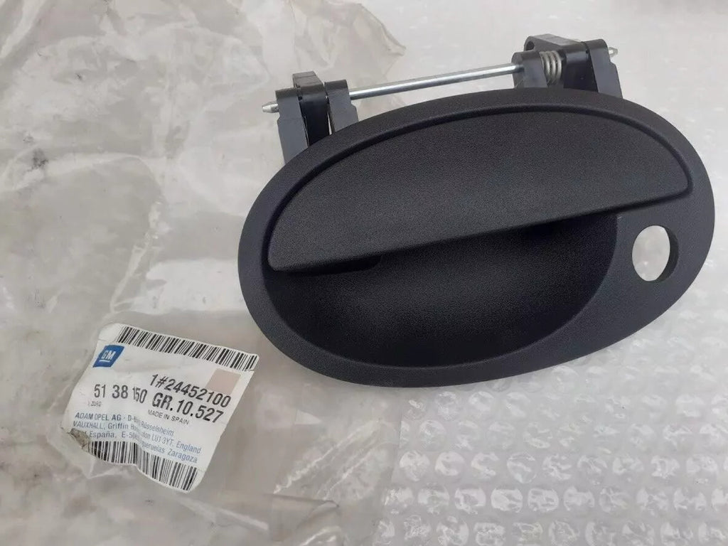 Back Door Handle fits Opel Vauxhall Corsa Combo C 24452100 Genuine View Front
