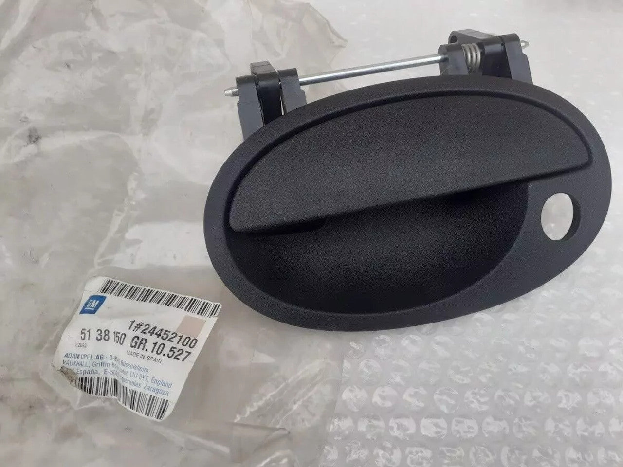 Back Door Handle fits Opel Vauxhall Corsa Combo C 24452100 Genuine View Front