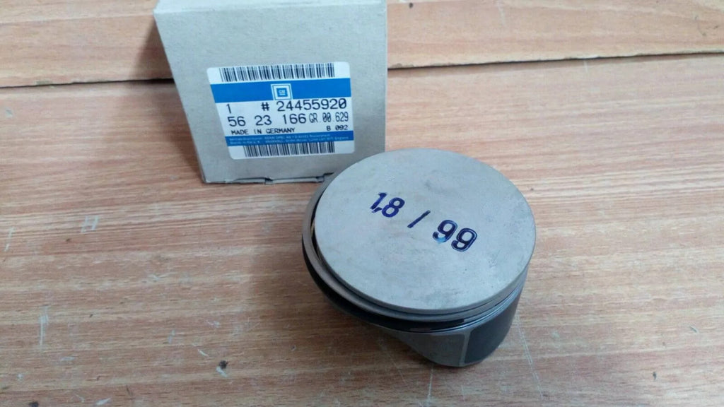 Piston fits Opel Vauxhall Z18XE 80.49mm Bore STD 24455920 Genuine View Front