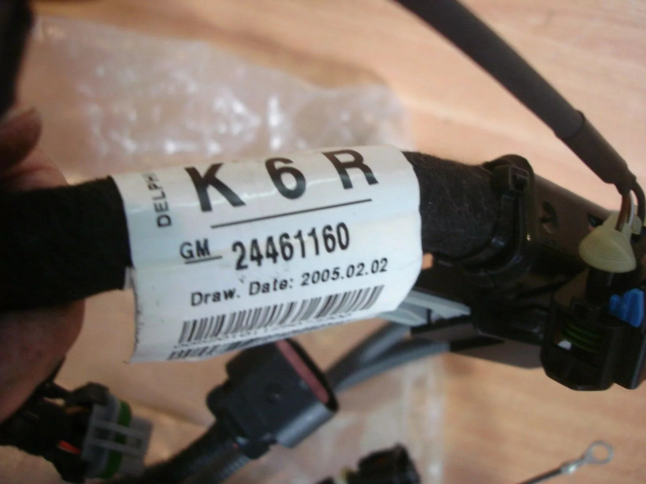 Wiring Harness Fuel Injection fits Opel Vauxhall Astra G 24461160 Genuine View Right