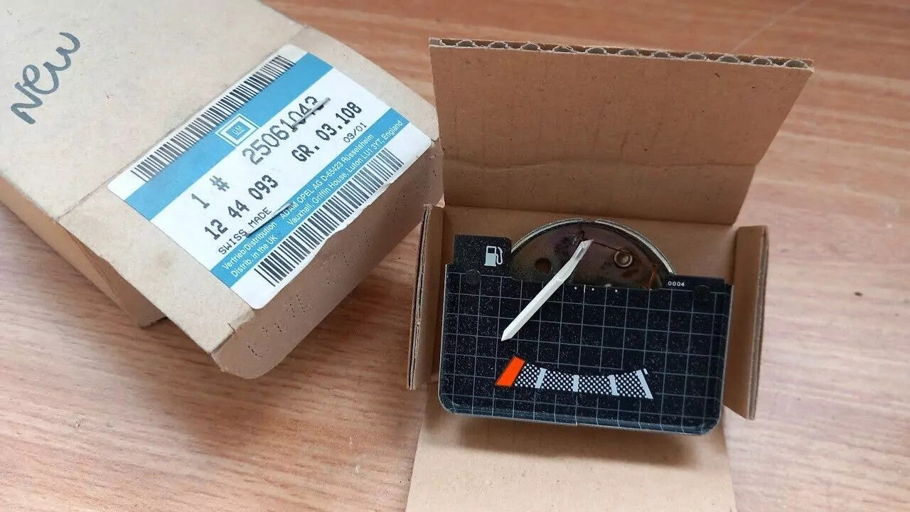 Fuel Gauge fits Opel Vauxhall Kadett E Ascona C Cavalier 25061043 Genuine View Front