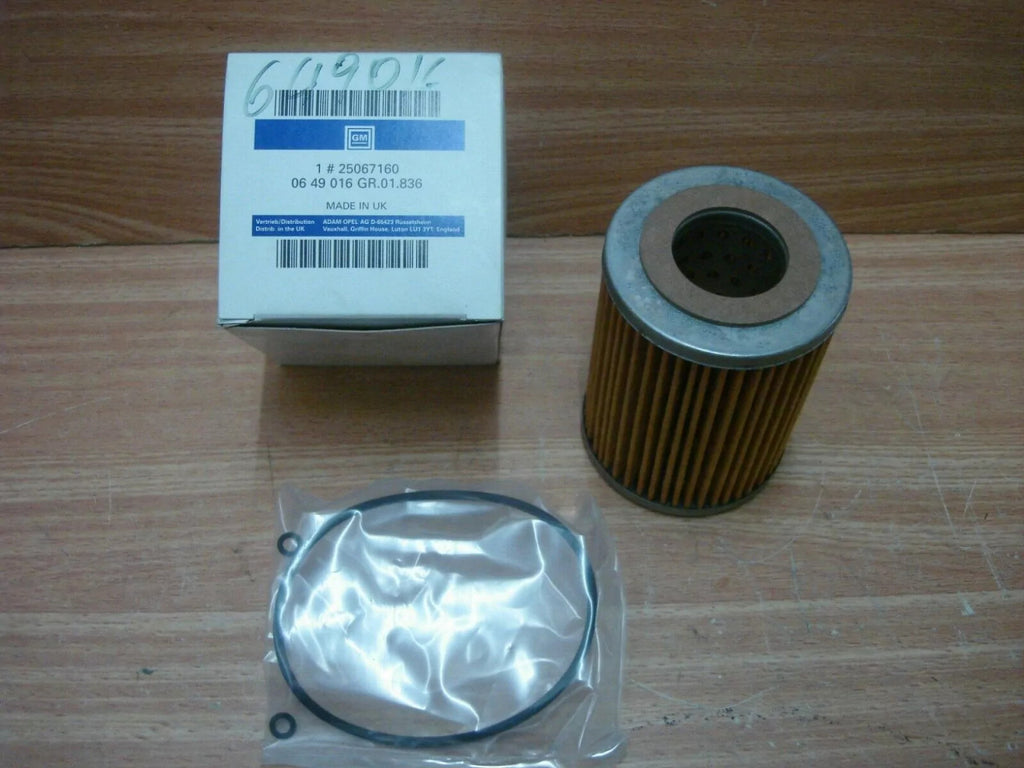 Oil Filter fits Opel Vauxhall Vectra B X20DTL Diesel 25067160 Genuine View Rear