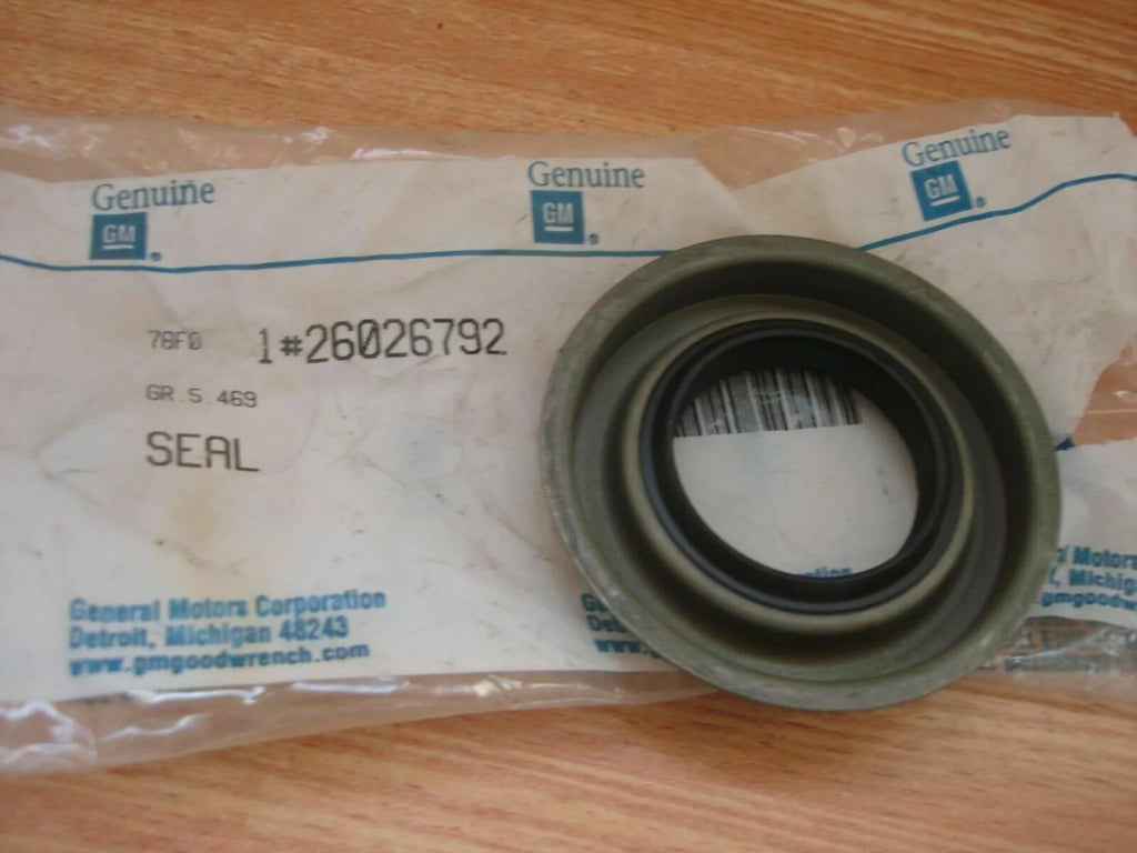 Seal Differential Drive Pinion Gear fits Chevrolet Blazer 4.3 26026792 Genuine View Rear