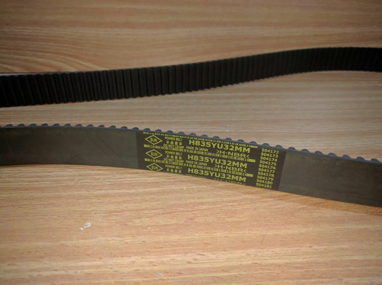 Timing Belt fits Mitsubishi Debonair Pajero Montero Shogun Hyundai Grandeur 6G74 265x32SUN View Front
