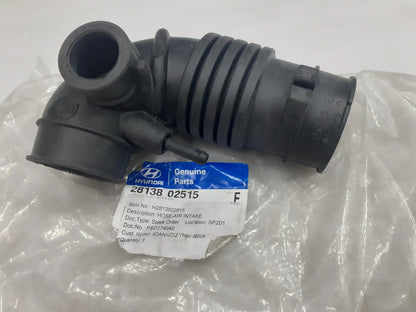 2813802515 Air Filter Box Hose fits Hyundai Kia 28138-02515 Genuine View Front