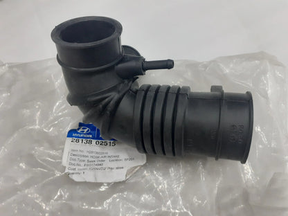 2813802515 Air Filter Box Hose fits Hyundai Kia 28138-02515 Genuine View Rear