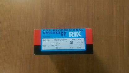 Piston Rings Set fits Toyota 3000 B engine 95mm 2.5x2.5x4.5 STD 28910 View Front