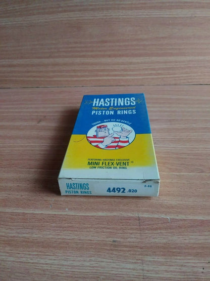 Piston Rings Set fits Mitsubishi Delica Galant 4G41 + 0.50mm Oversize 77mm Bore 2C4492/020 View Front