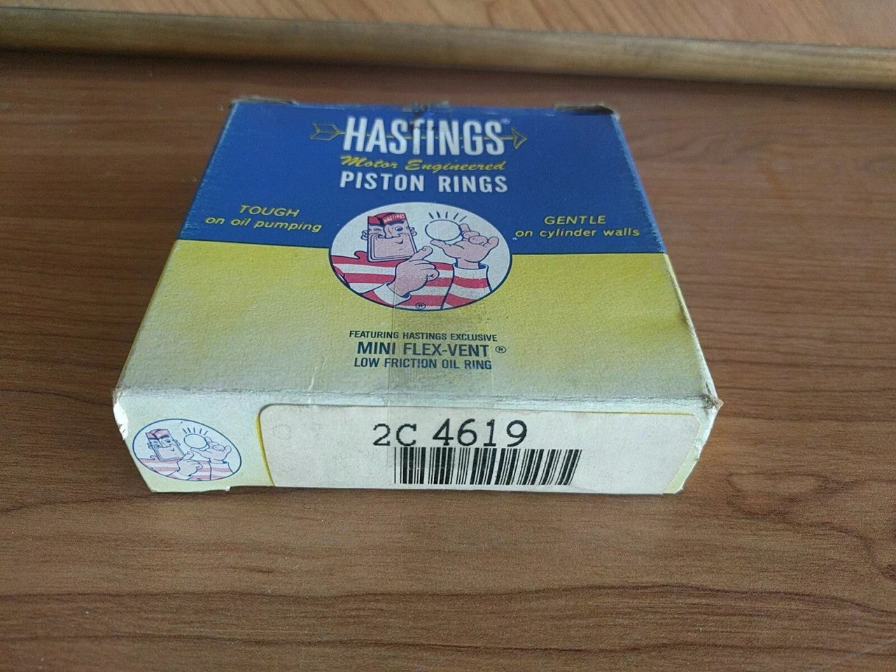 Piston Rings Set fits Mitsubishi Vulcan Towny Minicab Minica 800 2G25 78mm Bore 2C4619 View Front