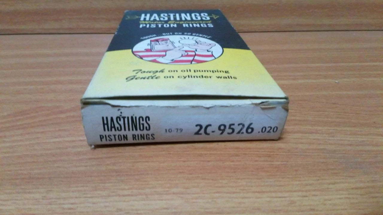 Piston Rings Set fits Wolseley Austin LDV KD18 18H 18HH 18HL 80.26 + 0.50mm 2C9526 View Front