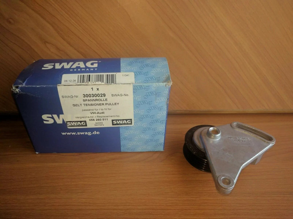 Tensioner Belt fits VW Passat Audi A4 A6 Skoda Superb with Bracket 30030029 View Rear