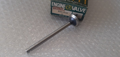 4x Exhaust Valve fits Mitsubishi 4DQ3 4DQ5 4DR1 31x8x118 30604-01101 View Front