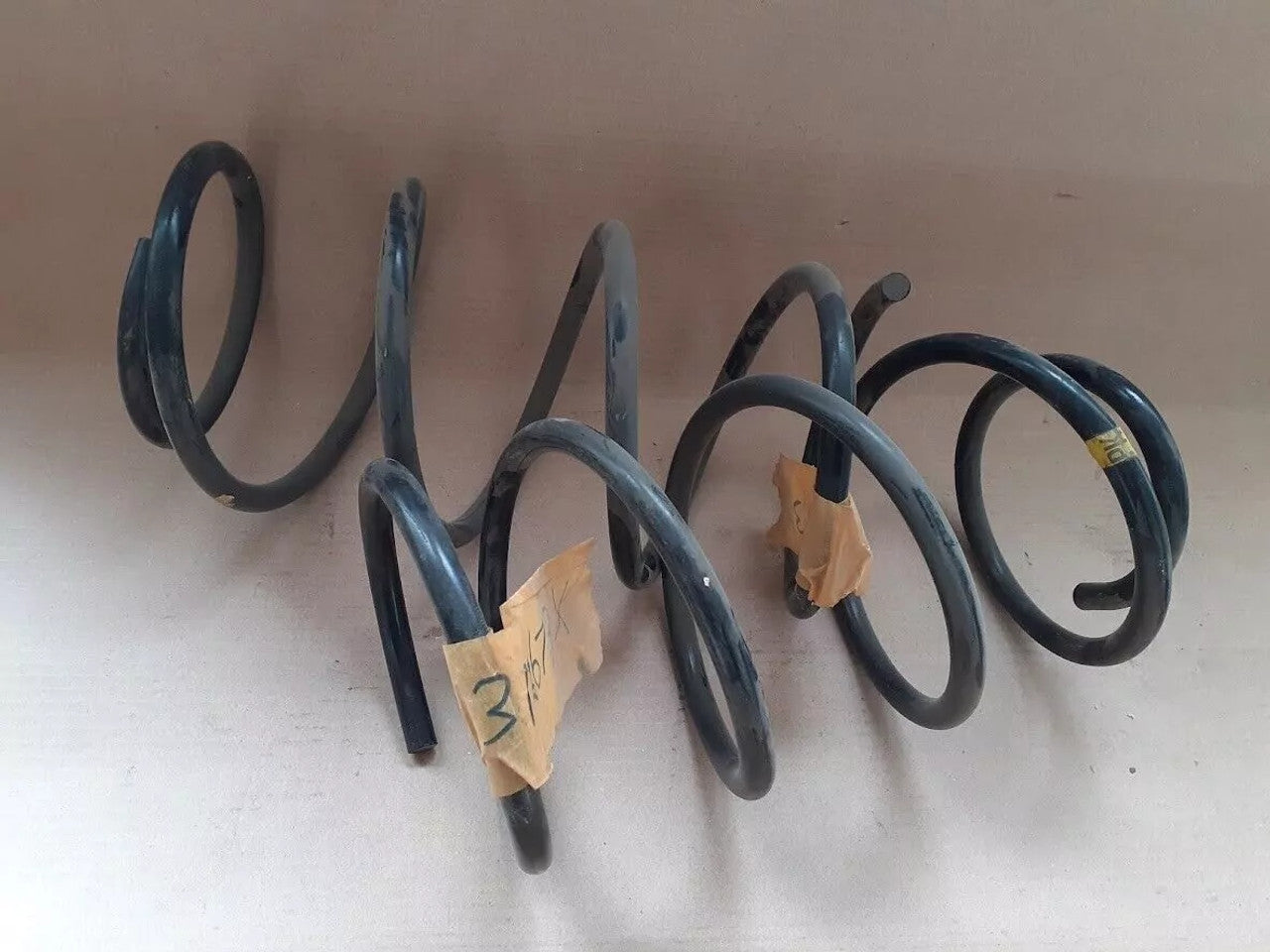 Coil Spring Front fits Opel Kadett D 312673 Genuine View Rear