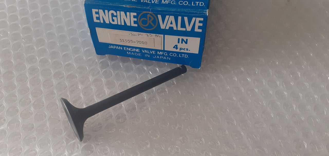 4x Intake Inlet Valve fits Subaru EA71 EA81 36.3x8x108.6 31555-7010 View Front
