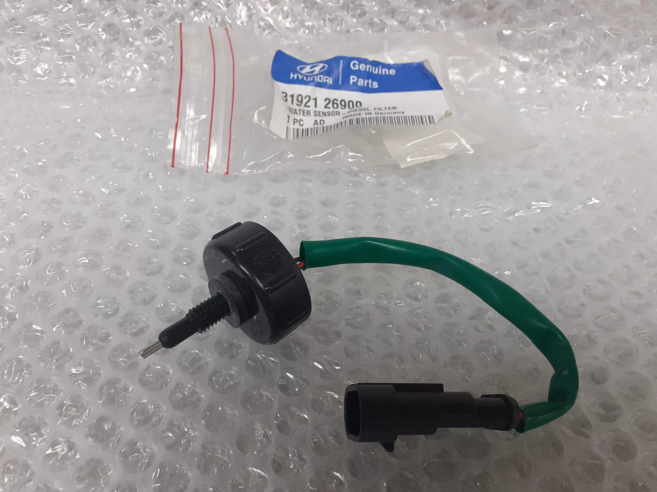 3192126900 Diesel Filter Water Sensor fits Hyundai Kia 31921-26900 Genuine View Front