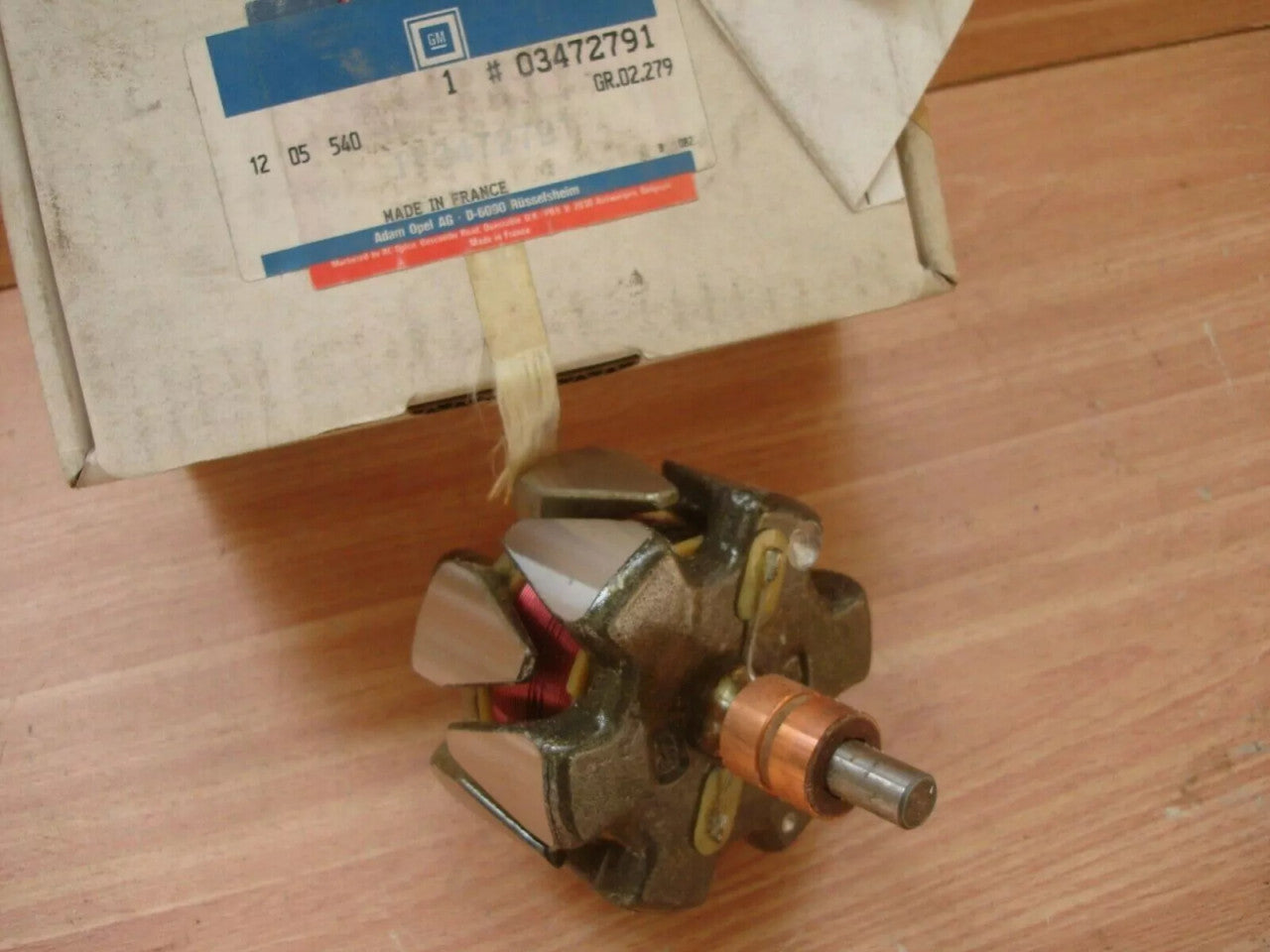 Alternator Armature fits Opel Ascona C Omega Kadett E Vauxhall Cavalier Carlton 3472791 View Rear