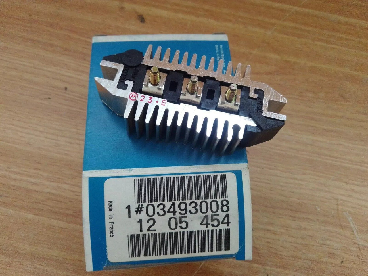 Alternator Rectifier fits Opel Vauxhall Calibra Senator Astra F 3493008 Genuine View Front