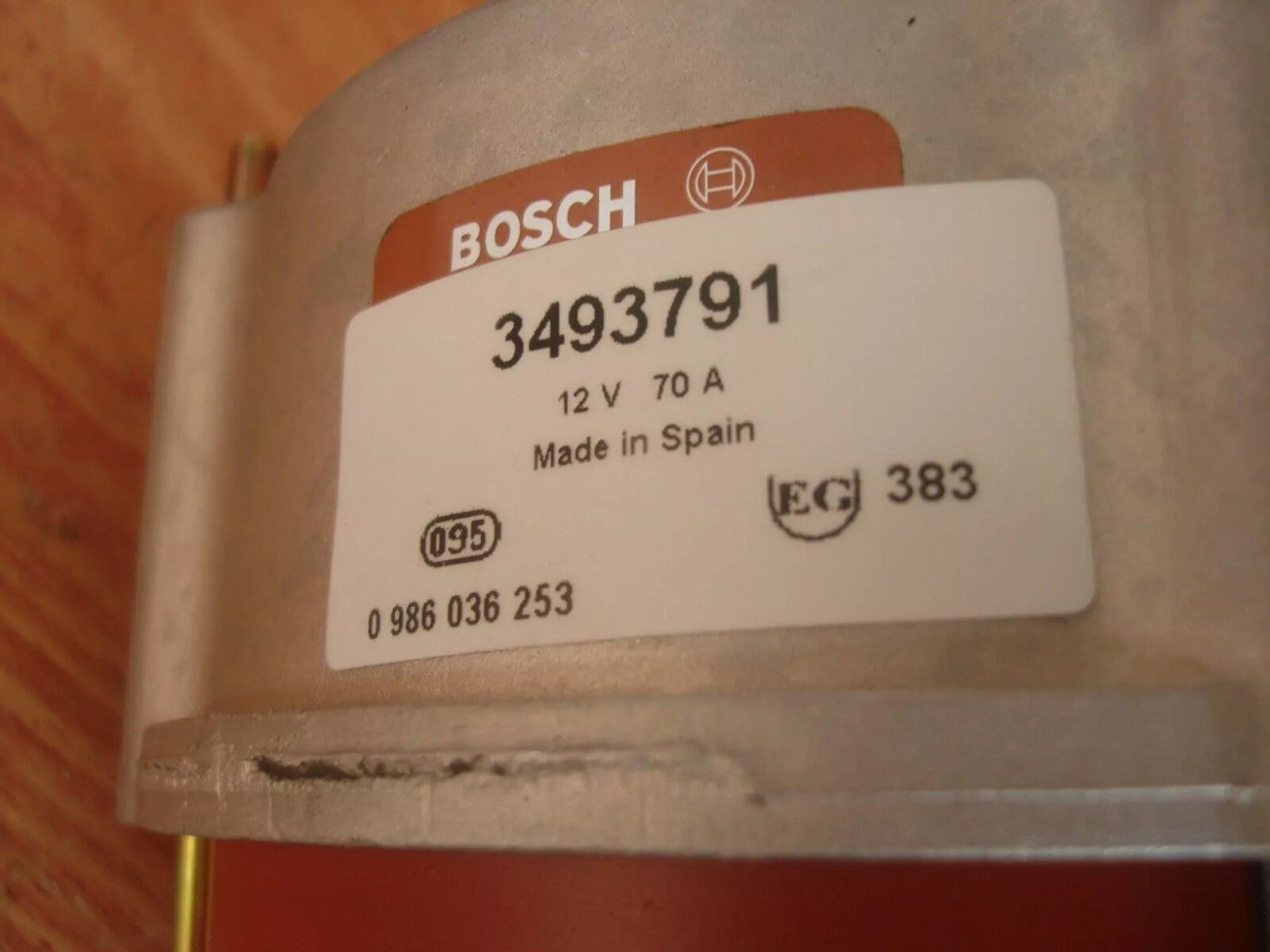 Alternator fits Opel Vauxhall Vectra A Astra F Cavalier 16D 17DR 3493791 Genuine View Left