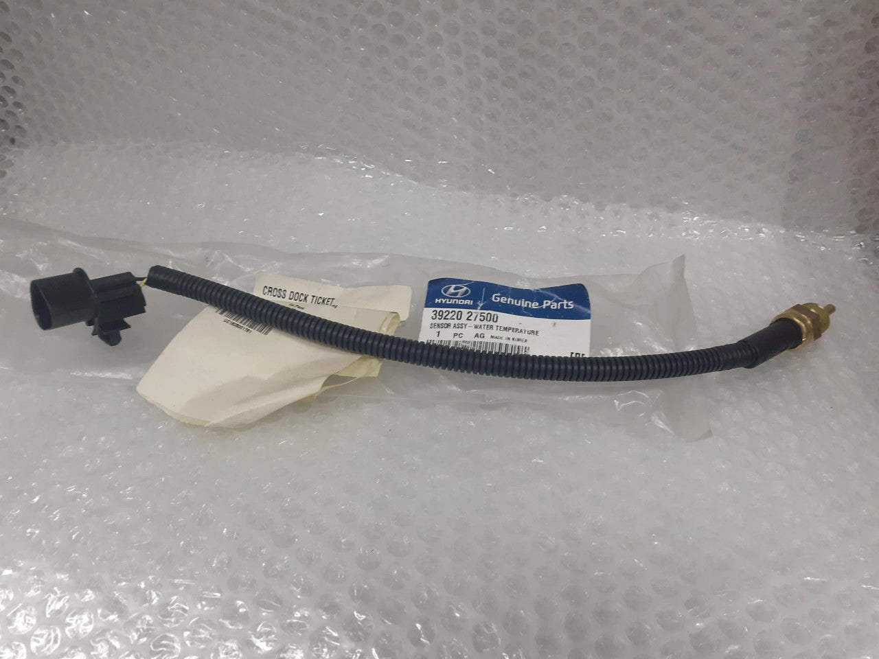 3922027500 Water Temperature Sensor fits Hyundai Kia 39220-27500 Genuine View Front