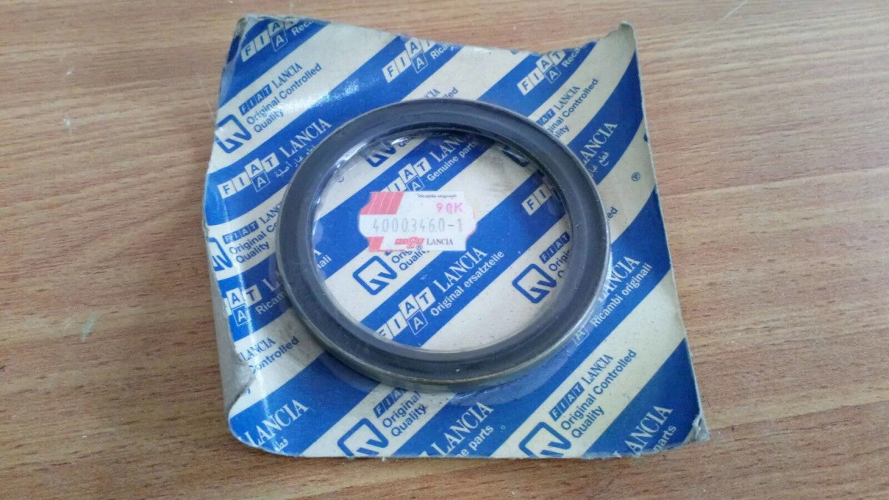 Crankshaft Oil Seal Rear fits Fiat Uno Elba Duna Panda Lancia Y10 40003460 View Front