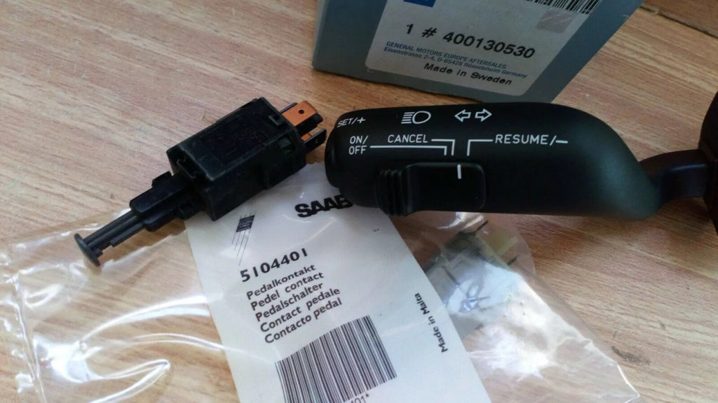 Cruise Control Switch fits Saab 9-5 9600 400130530 Genuine View Rear