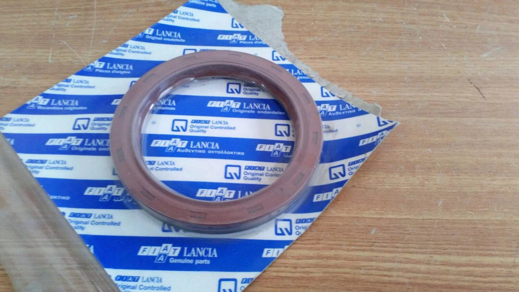 Rear Crankshaft Oil Seal fits Fiat Ducato 40100311 Genuine View Front