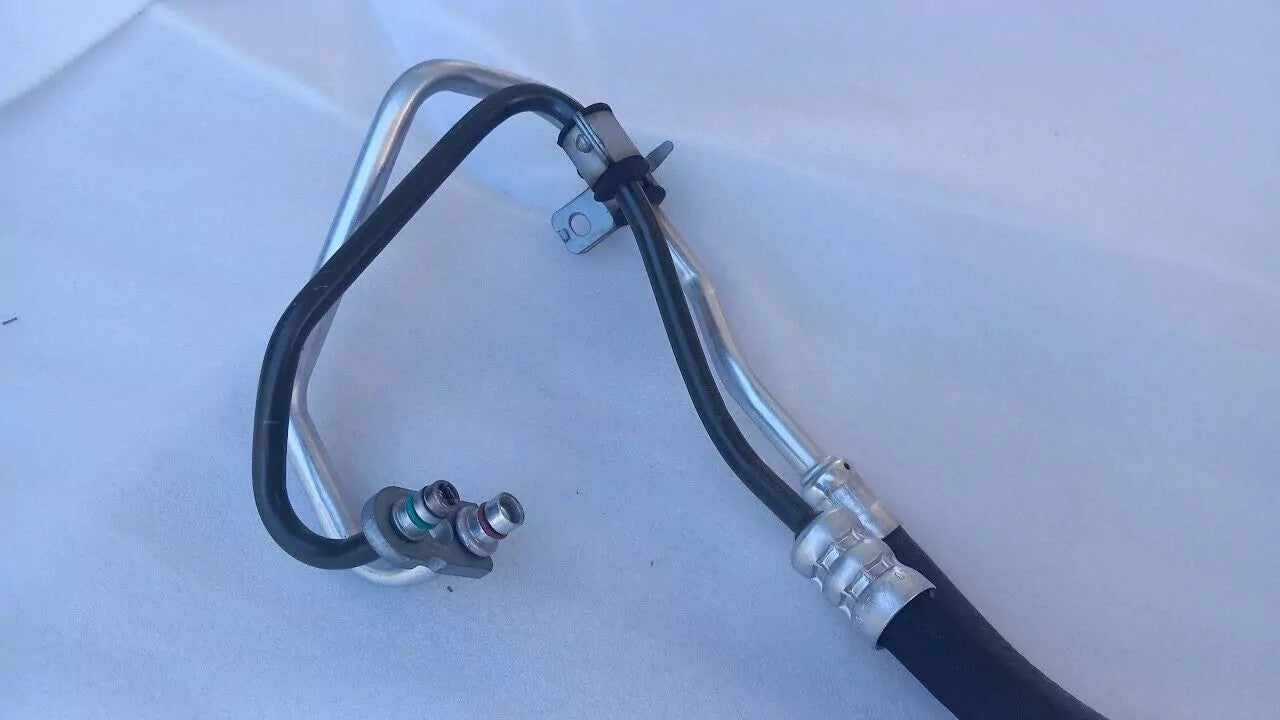 Power Steering Hose fits Peugeot 307 4014N1 Genuine View Rear