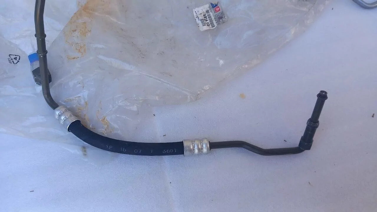 Power Steering Hose fits Peugeot 206 4014Y2 Genuine View Rear
