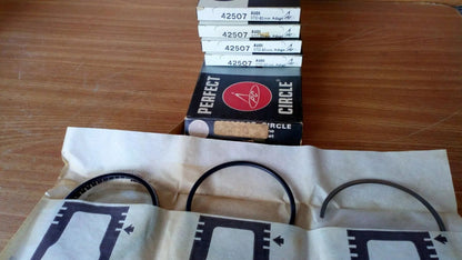 Piston Rings Set fits Audi 60 75 80 80mm Bore 2x2.5x5 STD 40425070 View Front