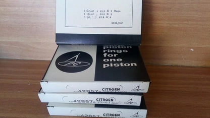 Piston Rings Set fits Citroen CX2400 Prestige GTi DS23 93.50mm Bore STD 40428570 View Front