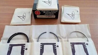 Piston Rings Set fits Peugeot 104 XW3 1124cc 72mm Bore STD 40429920 View Front