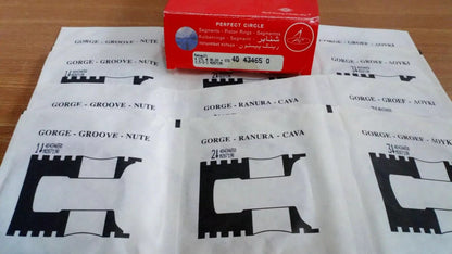 Piston Rings Set fits Renault Trafic Opel Vivaro 1.9 DCi 80mm Bore STD 40434650 View Front