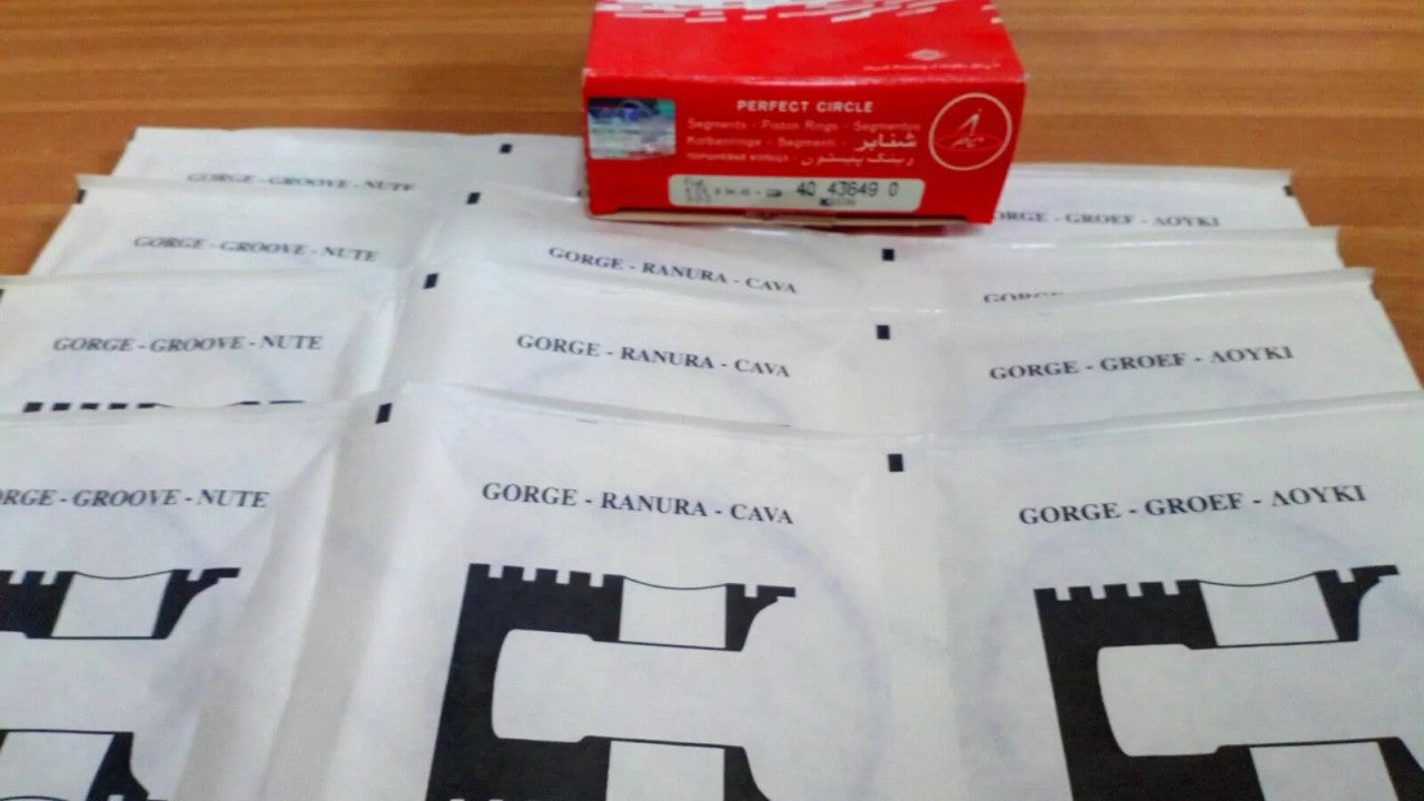 Piston Rings Set fits Fiat Ducato Renault Master Opel Vivaro 94.40mm Bore STD 40436490 View Front