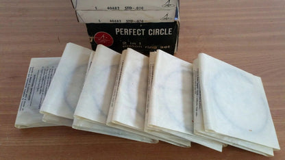 Piston Rings Set fits Perkins 6.354 98.43mm STD 40482 View Front