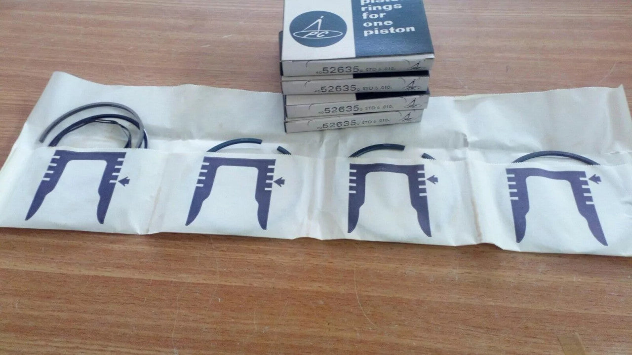 Piston Rings Set fits Austin Allegro BMC Maxi MG Magnette 76.20mm Bore STD 40526350 View Front