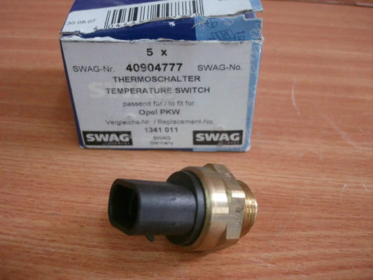 Temperature Switch Radiator Fan fits Opel Vauxhall Vectra Corsa Astra Kadett 40904777 View Front