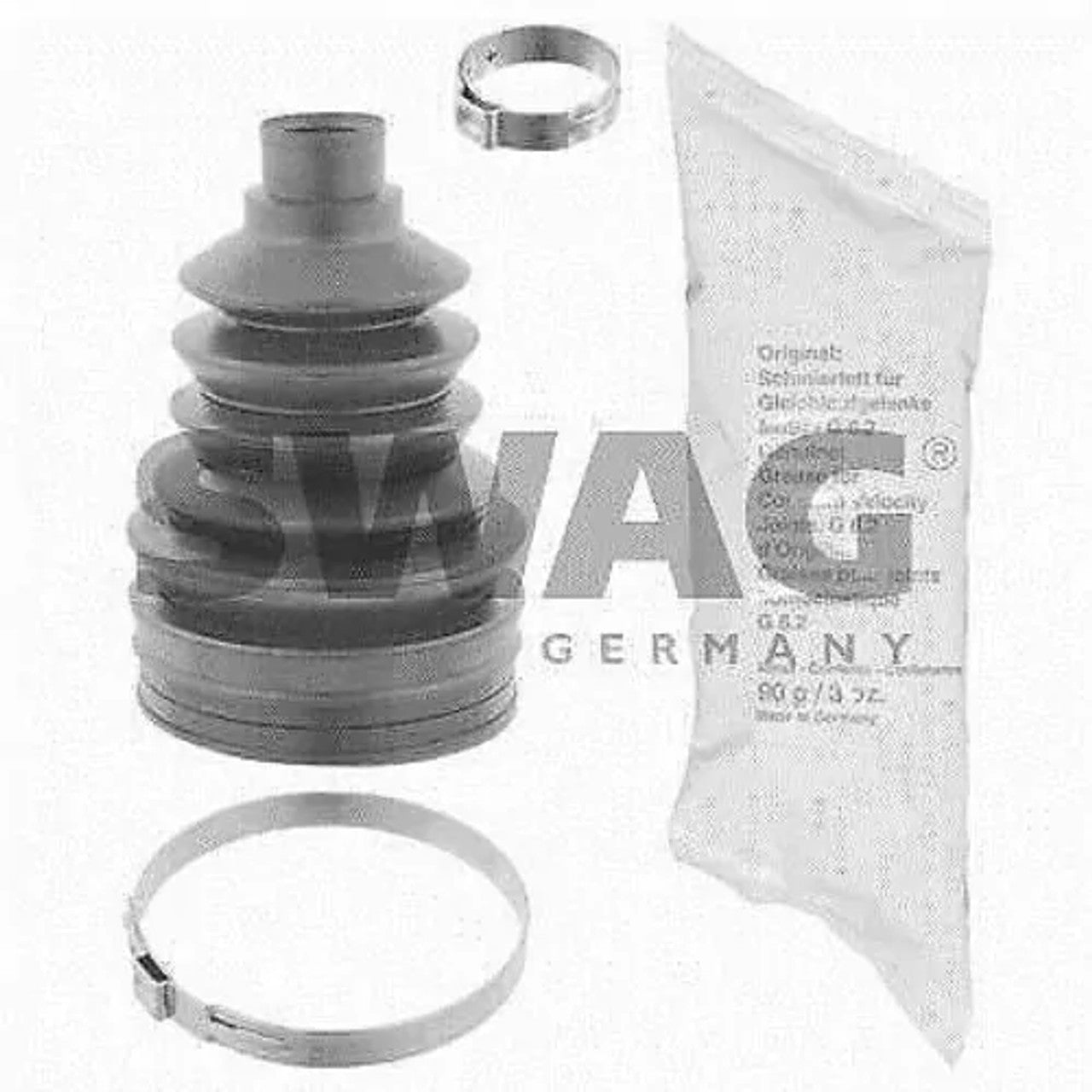 CV Bellow Boot Wheel Side Outer fits Opel Vauxhall Astra F Corsa B C Tigra 40912842 View Front