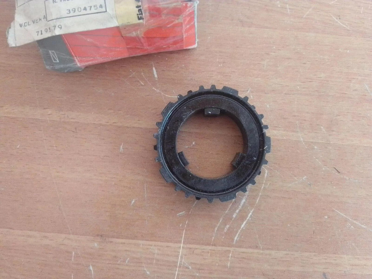 Transmission Synchro Hub fits Fiat 124 4158515 Genuine View Rear