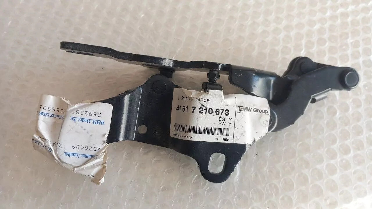 Hood Hinge Left Bonnet fits BMW 1 E81 E82 E87 E88 41617210673 Genuine View Front