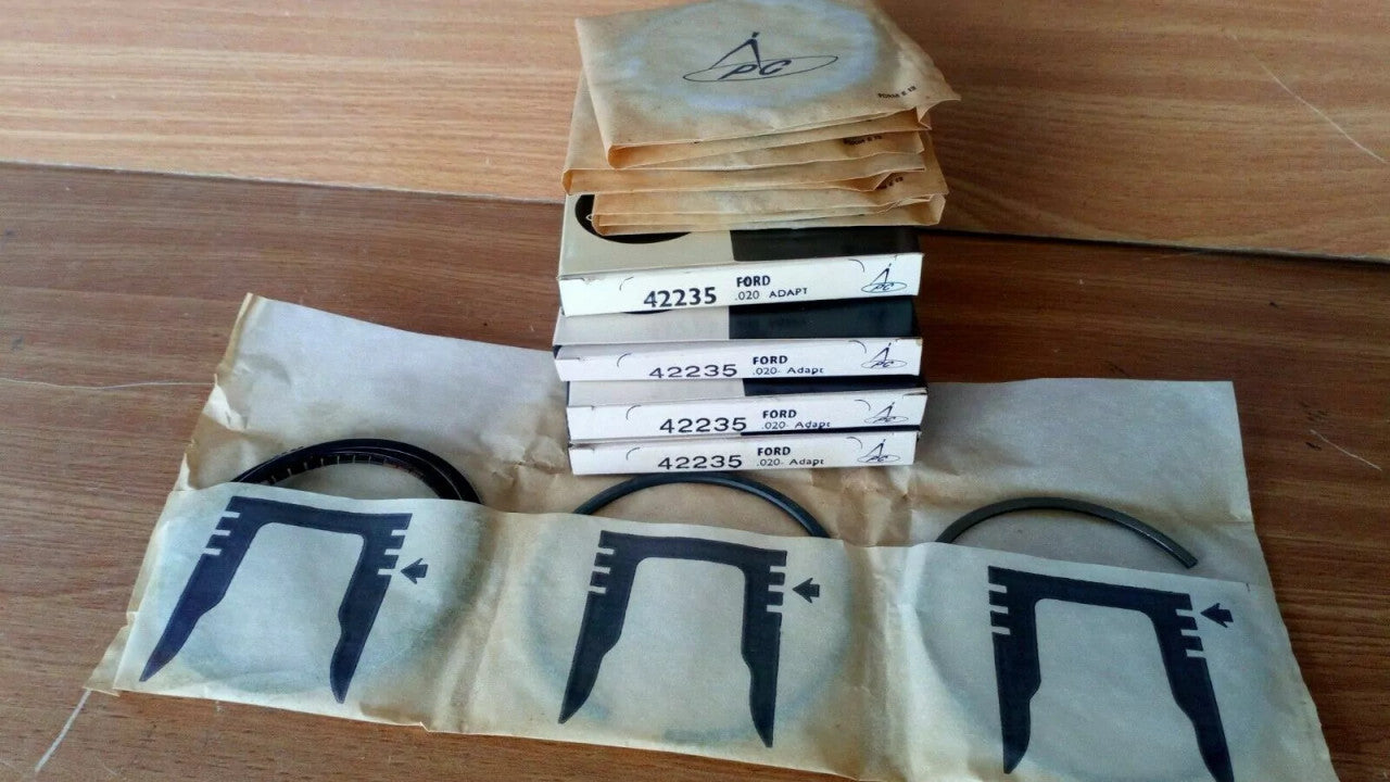 Piston Rings Set fits Ford Zephyr 4 6 Zodiak 211E 213E Oversize +020 42235/20 View Front