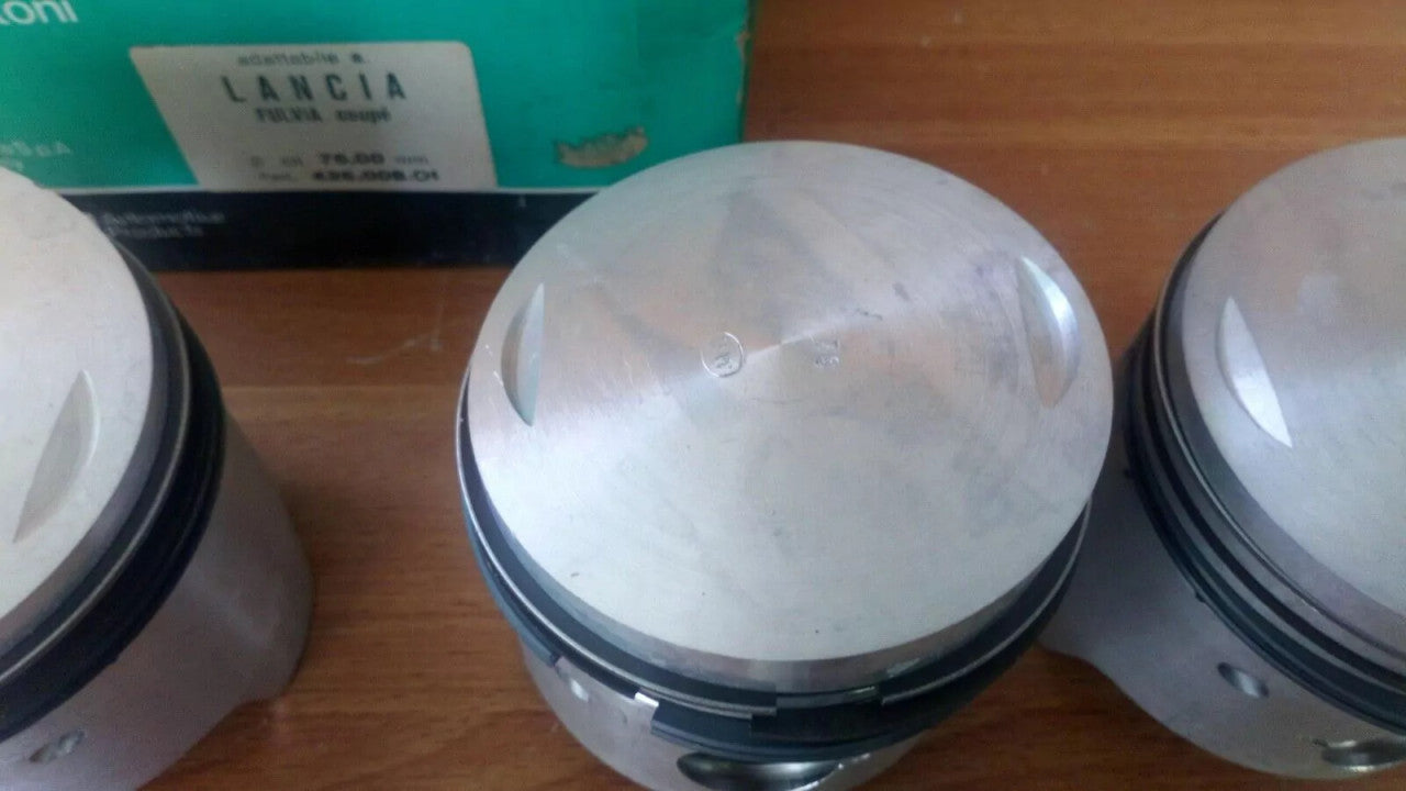 4x Pistons Kit fits Lancia Fulvia Coupe 76mm Bore 426.008-O1 View Right