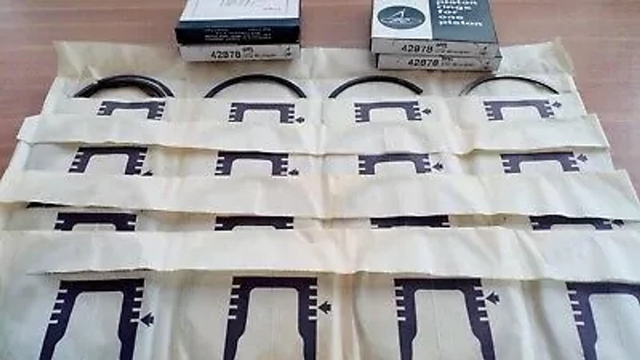 Piston Rings Set fits Opel Rekord Blitz 2068cc Diesel 88mm Bore STD 42878 View Front