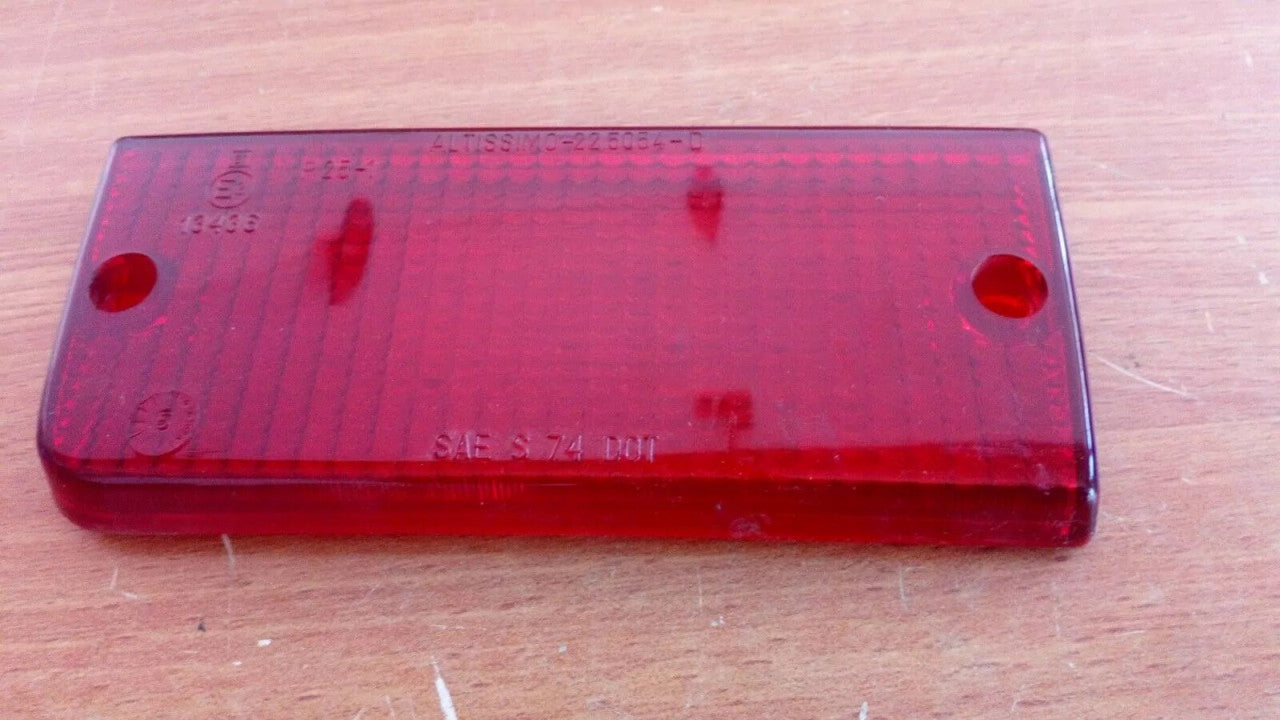 Stop Light Lens Rear Right fits Fiat 131 4324020 Genuine 4324019 View Front