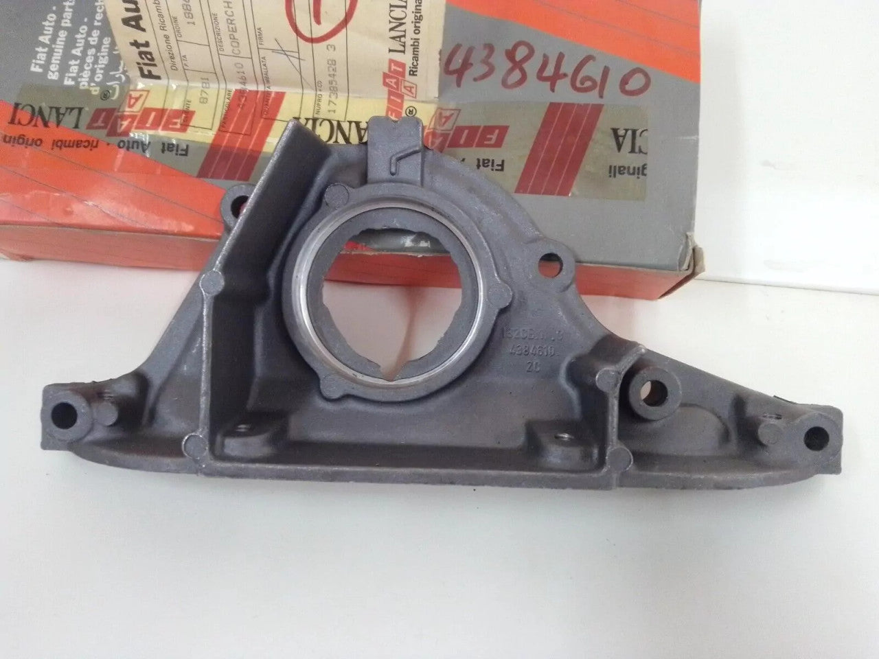 Timing Seal Housing Engine Cover fits Fiat 131 4384610 Genuine View Front