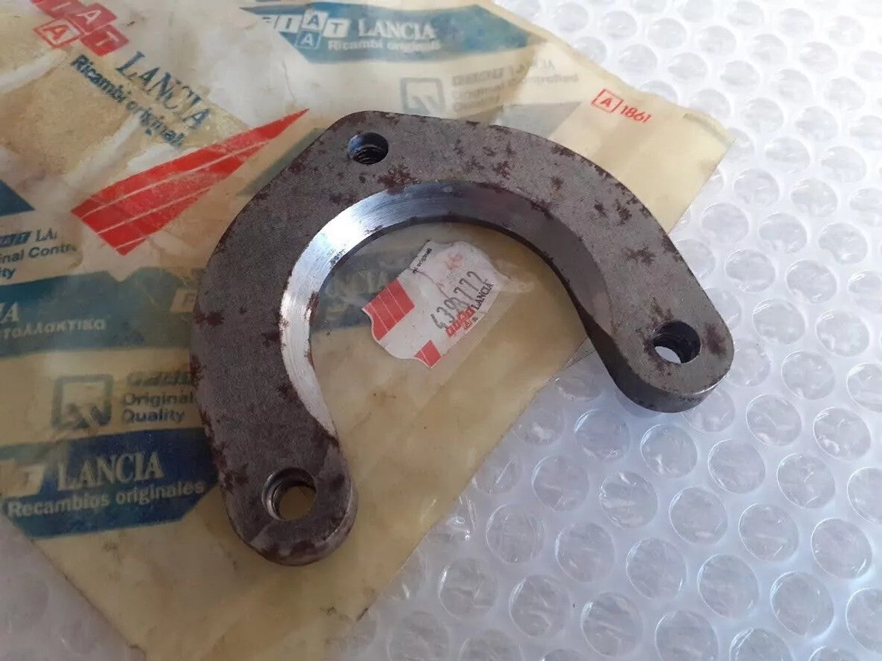 Exhaust Pipe Flange fits Fiat Ducato Talento Fiorino Uno Tipo 4393772 Genuine View Front