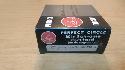 Piston Rings Set fits Mazda GLC E1400 UC Engine Ford Econovan 77mm Bore 44000480 View Front