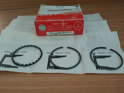 Piston Rings Set fits Toyota Publica PK30 PK36 2K 72mm Bore STD 44001140 View Front