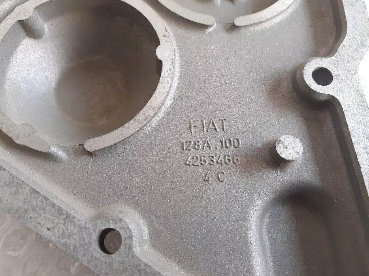 Transmission Rear Cover fits Fiat Duna Fiorino X1/9 128 4400852 Genuine View Lower