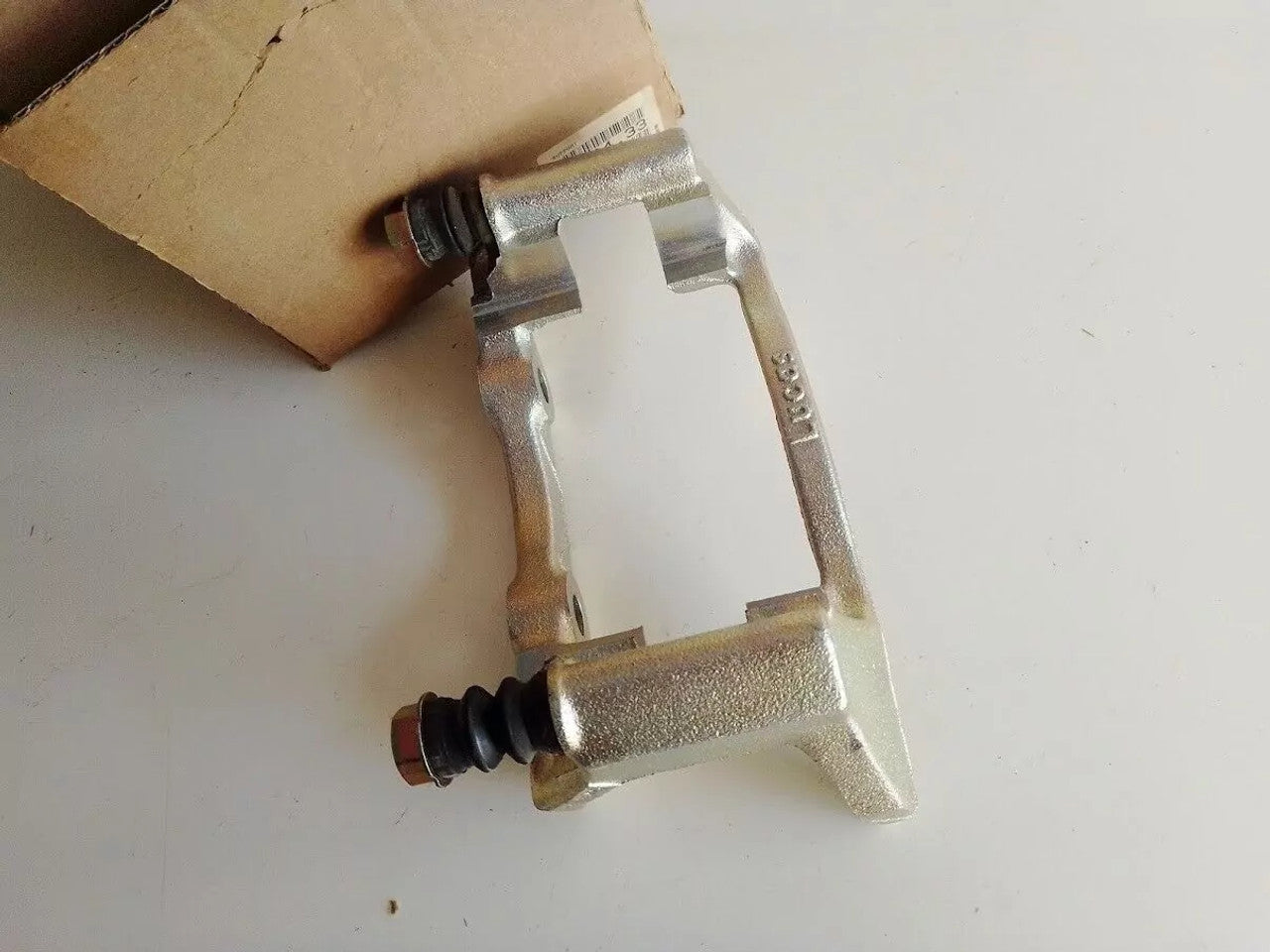 Brake Caliper Bracket Front Left fits Peugeot 406 440433 Genuine View Rear