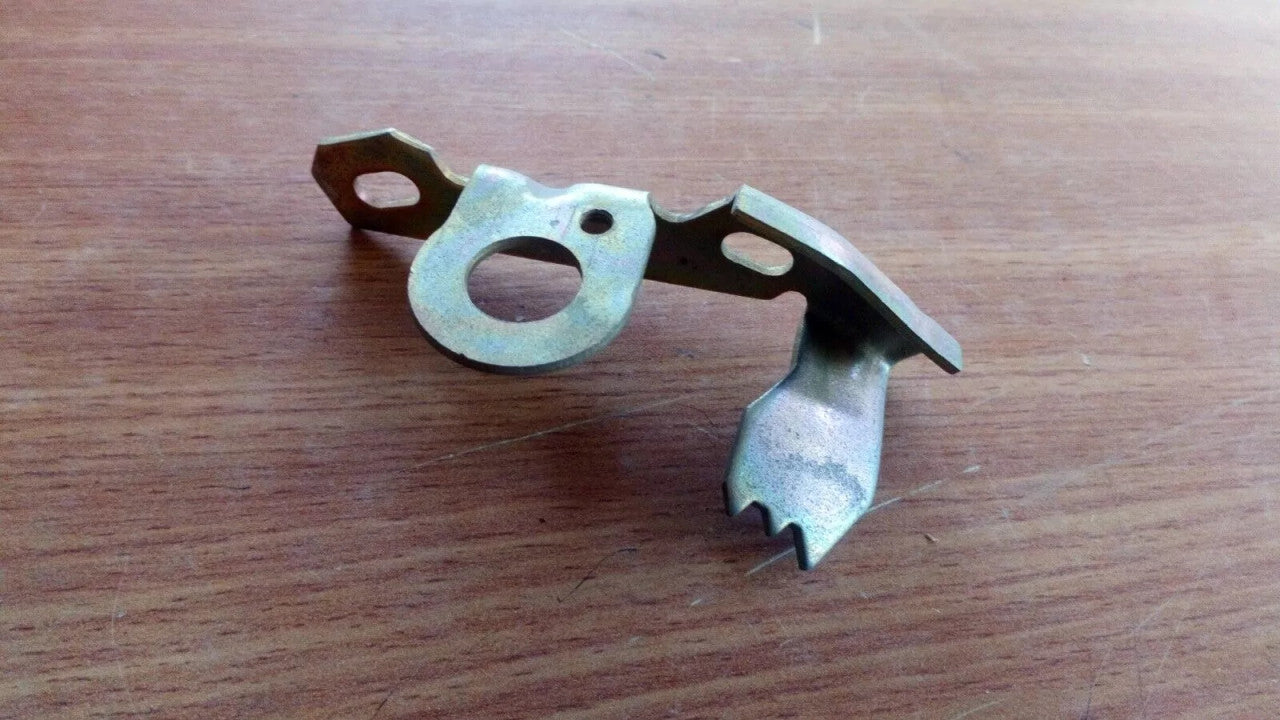 Timing Pointer Bracket fits Fiat X1/9 SOHC 4405924 Genuine View Rear
